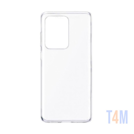 Funda de Silicona con Esquinas Duras para Samsung Galaxy S20 Ultra Transparente